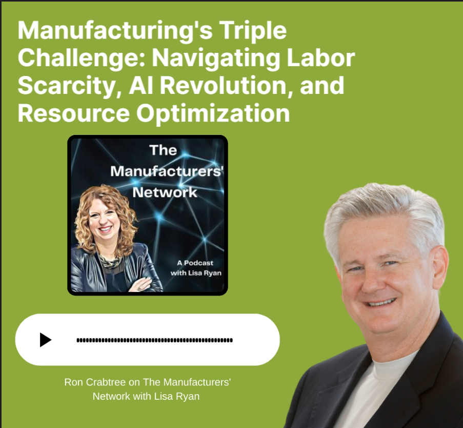 Ron Crabtree as guest on The Manufacturer's Network