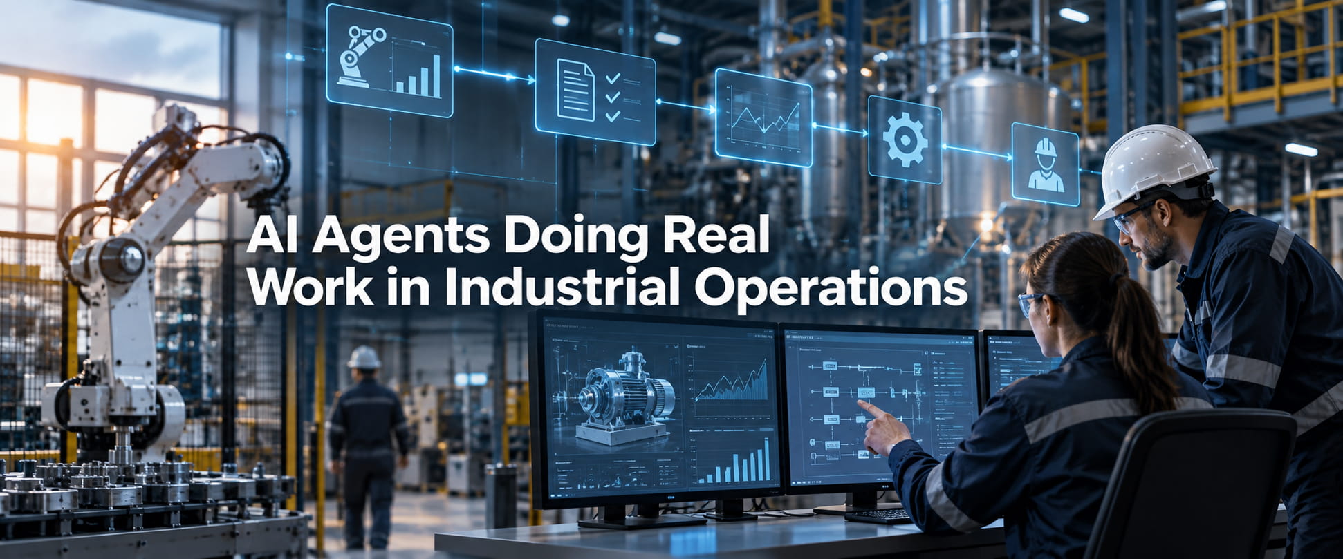 AI agents doing real work in industrial operations