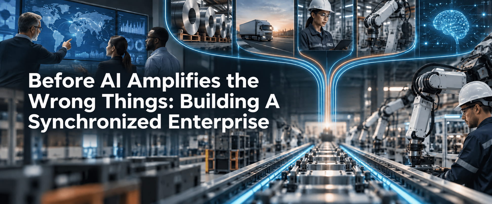 Before AI Amplifies the Wrong Things: Building a Synchronized Enterprise